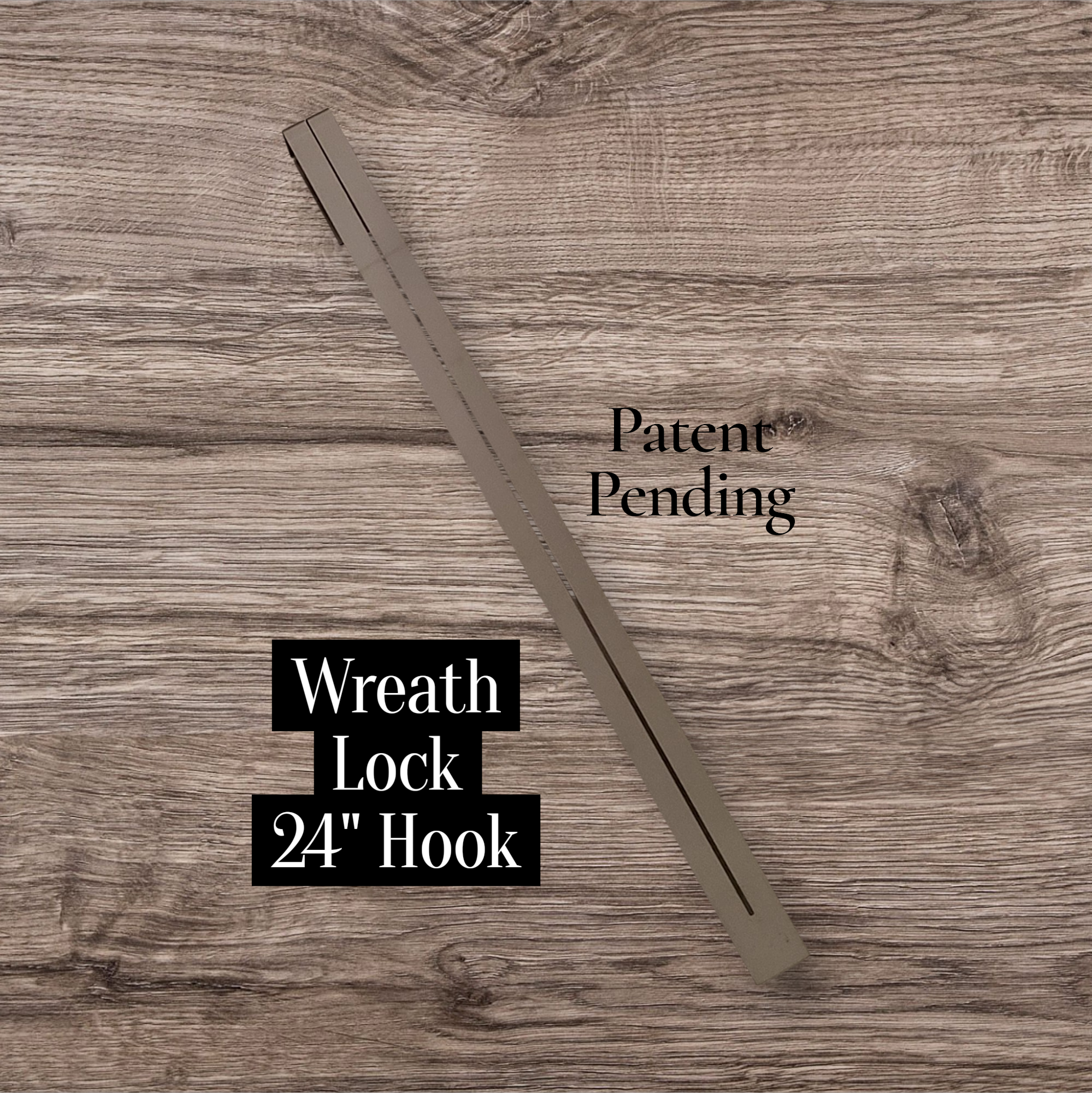 25.5" Wreath Lock Anti-theft Hook (Adaptor Included)